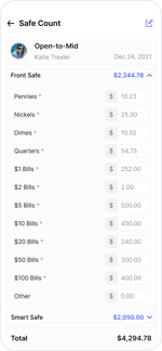 View Safe Count - Default